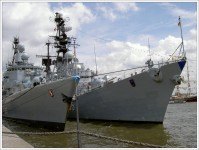 Le "Bremen" et le "Lutjens"