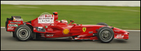 ferrari rouge - grand prix de france 2008