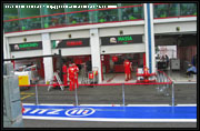 stand constructeur Ferrari - circuit magny-cours