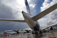 L'A380 au grand angle