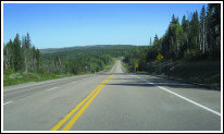 En route vers le Lac Saint Jean