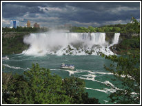Les « chutes américaines » (American Falls)