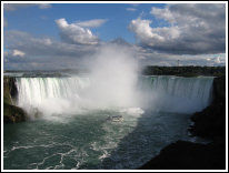 Le « fer à cheval » (Horseshoe Falls)