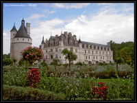 Château de Chenonceau vu des jardins