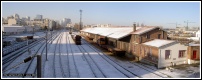 gare de Becon les Bruyeres sous la neige