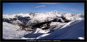 Le Mont Blanc - Panoramique