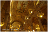 Décoration et Fresque de la Basilique Saint Michel à Menton