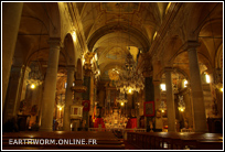 Intérieur de la Basilique Saint Michel  (menton)