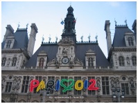 Hotel de Ville pour l'opération Paris 2012