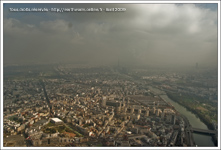 Nuages et pollution sur Paris