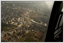 Vue aérienne sur le Stade Charlety