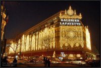 illuminations des Galeries Lafayette
