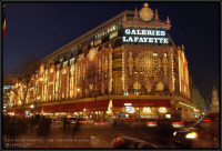 illuminations des Galeries Lafayette