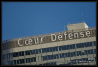 Zoom sur la Tour "Coeur Défense"