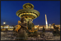 photo Paris La nuit - La Concorde