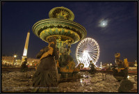 Glace dans les fontaines - Grande Roue