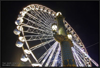 Grande Roue illuminée - Paris