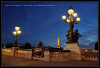lampadaires du Pont Alexandre III