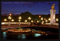 Vue de Côté, le pont Alexandre