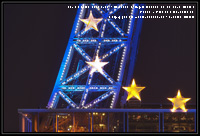 tour eiffel bleu europe & etoiles jaunes