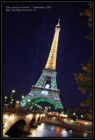 Tour Eiffel verte