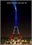 Tour Eiffel Bleu Blanc Rouge