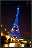 tour eiffel bleu
