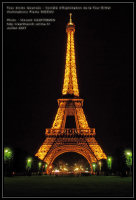 Carte Postale Paris Tour Eiffel