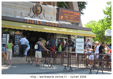 Le Pilier OUEST - Tour Eiffel 