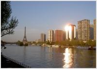 Tour Eiffel vue du Quai Louis Blériot